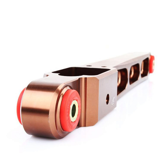 картинка Задние нижние рычаги Epman для Mitsubishi EVO I ,II ,III с 1992- 1996 г, красные магазин  StreetTuning 