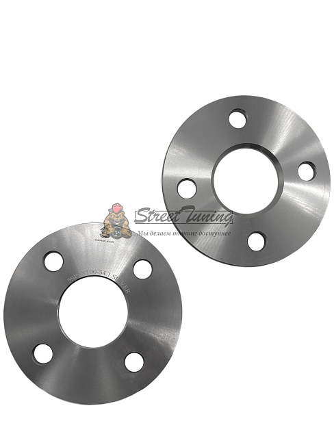 картинка Проставка Starleks 5 мм 4x100 цо 54.1 сквозная Silver магазин  StreetTuning 