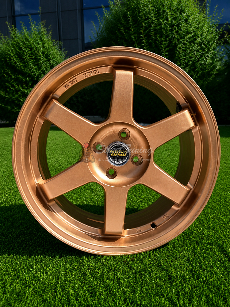 картинка Новые диски Rays TE37 R17 J7.5 ET38 4x100 Bronze Mat от магазина  StreetTuning