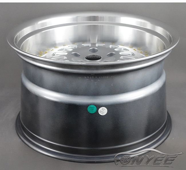 картинка Новые диски ESM 015 R19 5x120 ET25 J11 серебро + золотистые болтики магазин  StreetTuning 