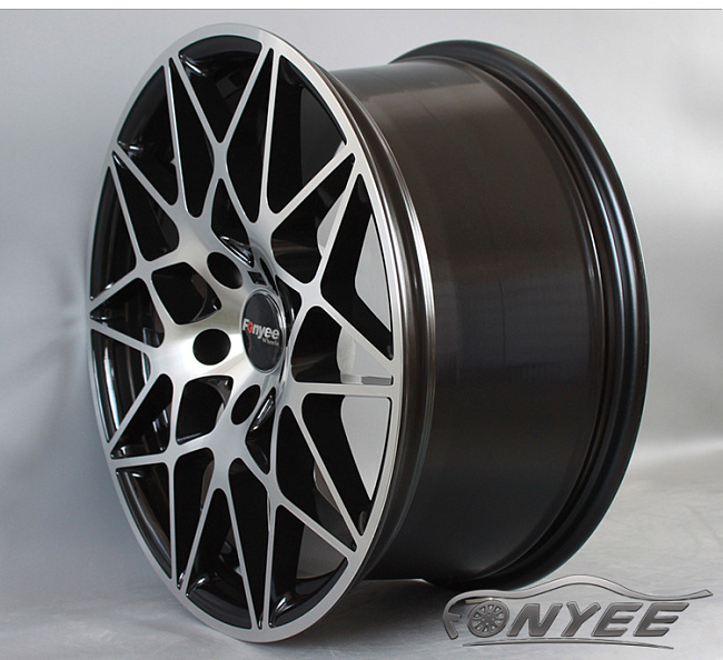 картинка Новые диски BMW AG MGT R19 5x112 ET30 J9,5 черный + серебро магазин  StreetTuning 