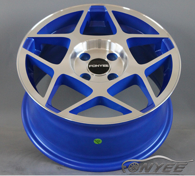 картинка Новые диски 3SDM 0.08 R15 4x100 ET35 J7 синий + серебро магазин  StreetTuning 