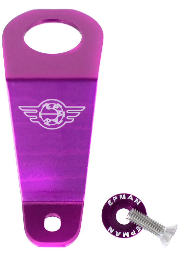 картинка Крепеж радиатора Epman для Honda 92-95 CIVIC EG6 EG9 EG Si цвет фиолетовый от магазина  StreetTuning