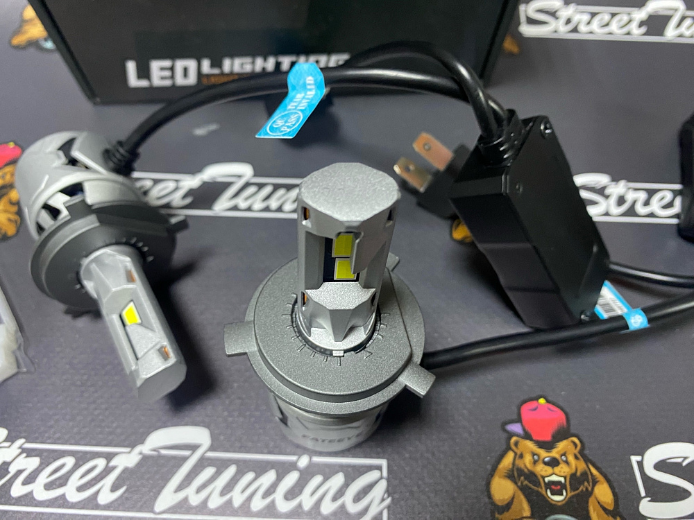 картинка Автомобильные светодиодные лампы FATEEYE F27 Led - H4 6500к от магазина  StreetTuning