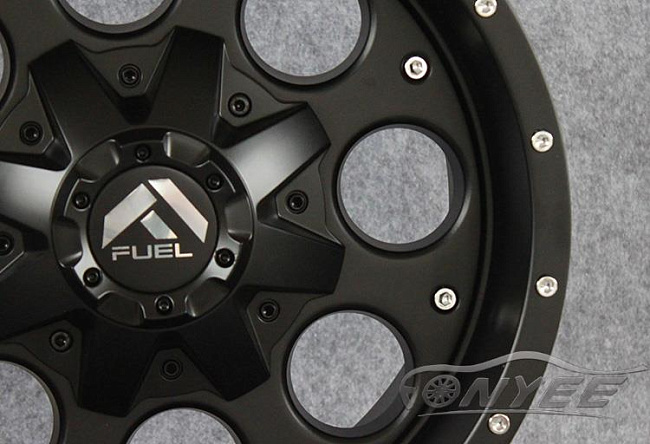 картинка Новые диски TUFF AT R15 5X139,7 ET-44 J10 черые магазин  StreetTuning 