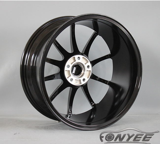 картинка Новые диски Advan RS R19 5x114,3 ET35 J9,5 черный глянец магазин  StreetTuning 