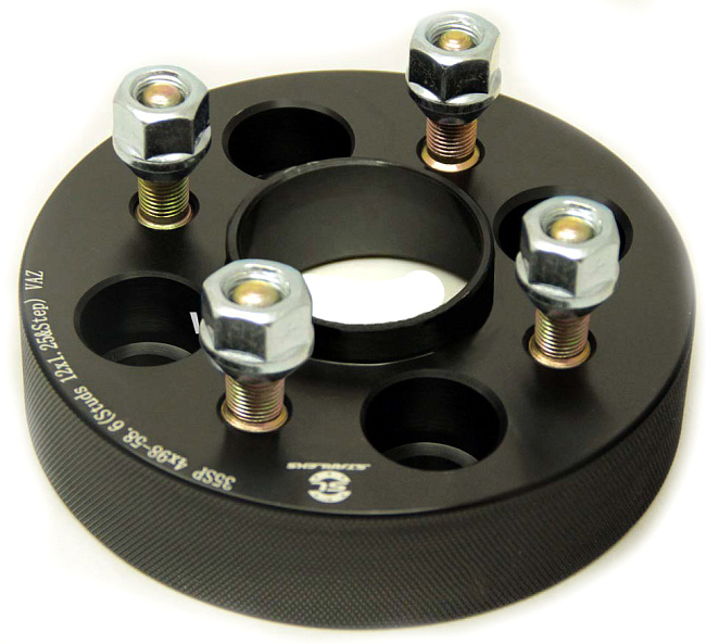 картинка Проставка Starleks 35 мм 4x98 цо 58.6 шпилечная M12x1,25 магазин  StreetTuning 