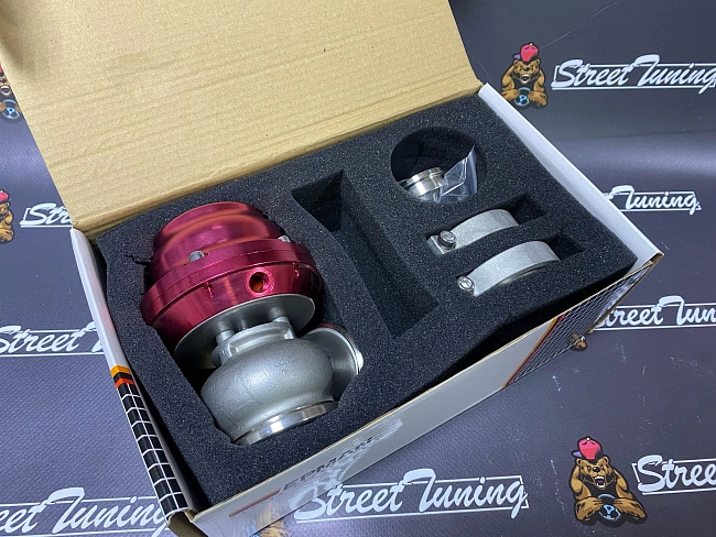 картинка Вестгейт (Wastegate) 44 мм Epman Sport V-band красный магазин  StreetTuning 