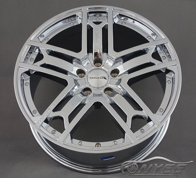 картинка Новые диски Takuma RS600 аналог Kahn RS600 R19 5х114,3 ET40 J8,5 серебро + черный магазин  StreetTuning 