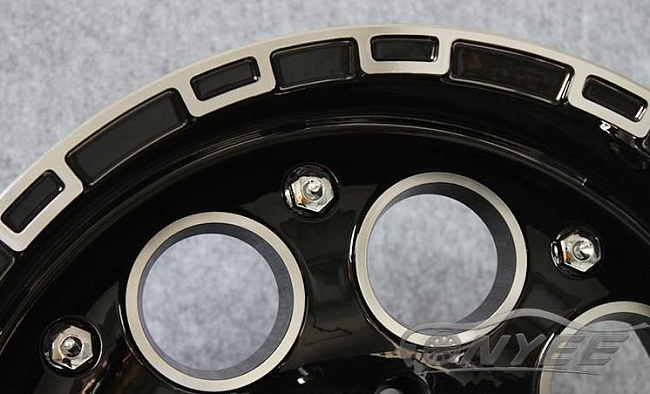 картинка Новые диски Zero R17 5х127 ET0 J8,5 черные глянцевые магазин  StreetTuning 