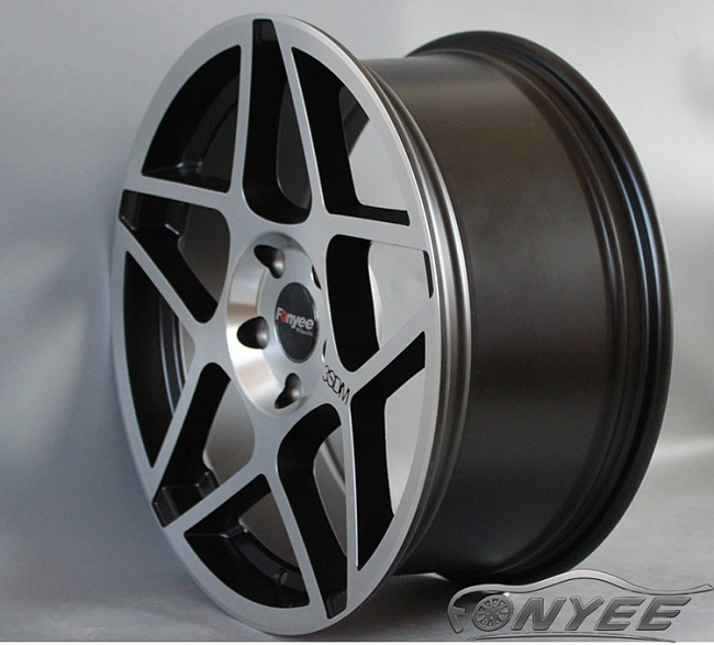 картинка Новые диски 3SDM 0.08 R17 5x114,3 ET35 J8 черные с серебром магазин  StreetTuning 