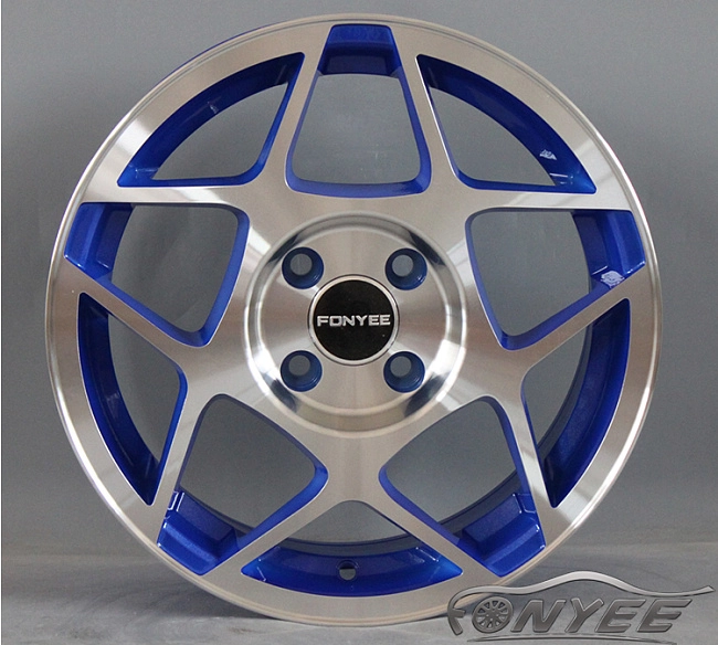 картинка Новые диски 3SDM 0.08 R15 4x100 ET35 J7 синий + серебро магазин  StreetTuning 
