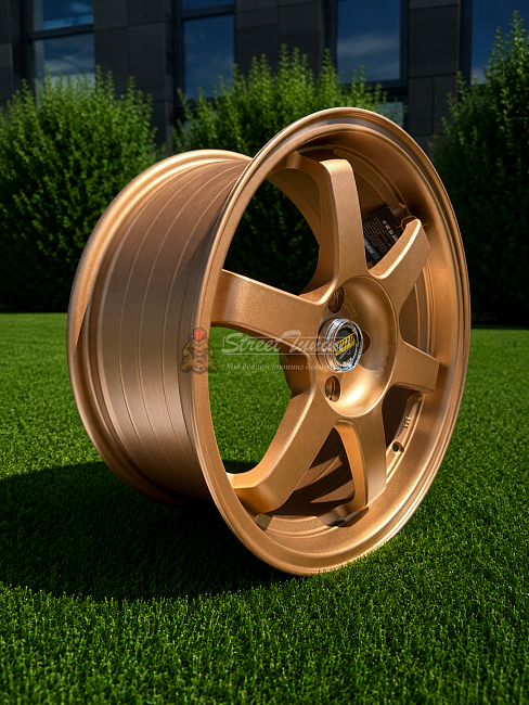 картинка Новые диски Rays TE37 R17 J7.5 ET38 4x100 Bronze Mat магазин  StreetTuning 