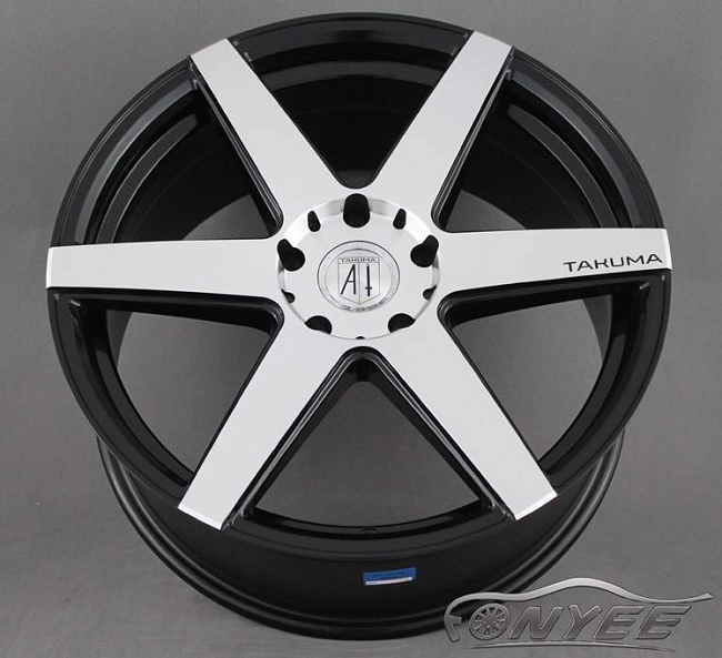 картинка Новые диски Takuma R18 5х114,3 ET37 J8 серебро + черный магазин  StreetTuning 