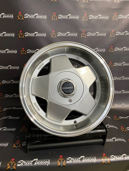картинка Новые диски Borbet A R15 J8 ET15 4X100/4X114.3, Silver магазин  StreetTuning 
