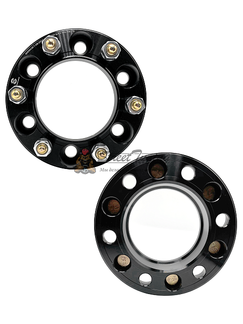 картинка Проставка Starleks 40 мм 6x139.7, 12x1.5 цо 106 Black магазин  StreetTuning 