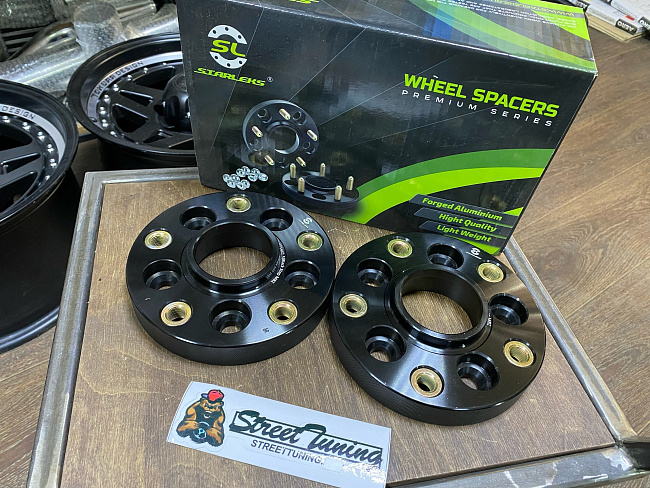 картинка Проставка переходная 25 мм 5x112-5x130,ЦО 66.6-71.6 FUT 14X1.5 магазин  StreetTuning 