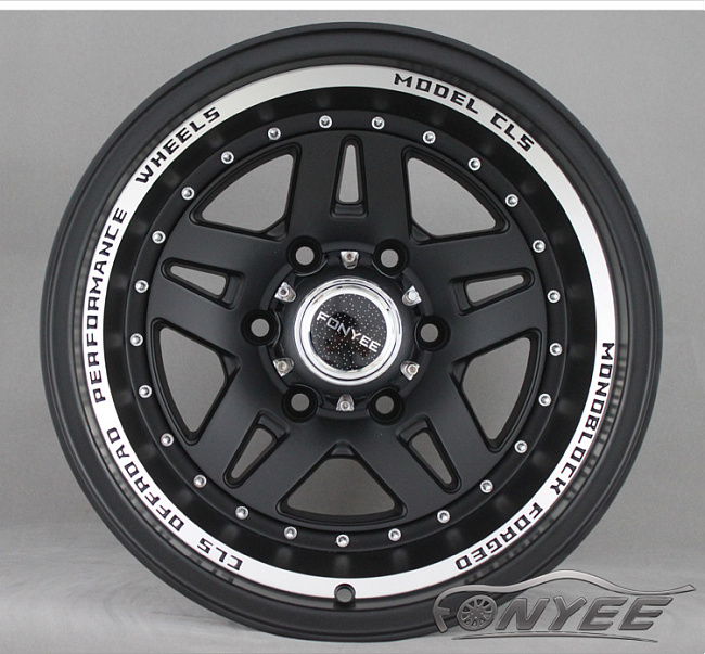 картинка Новые диски Forged monoblock Offroad R15 J10 ET-44 5x114,3 черный мат магазин  StreetTuning 