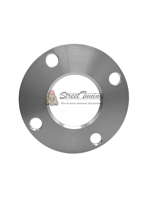 картинка Проставка Starleks 5 мм 4x114.3 цо 66.1 сквозная Silver магазин  StreetTuning 