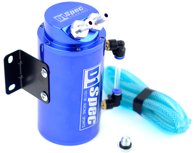 картинка Маслоуловитель D1 Style синий магазин  StreetTuning 