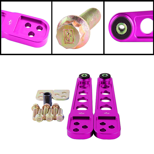 картинка Задние нижние рычаги Epman для ACURA RSX и Honda DC5 2002-06 г, фиолетовые магазин  StreetTuning 