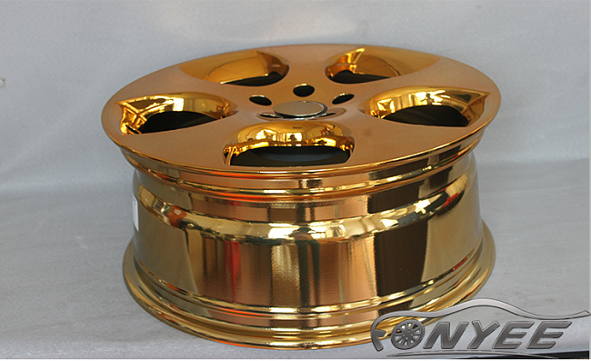 картинка Новые диски Volkswagen 5х112 ET45 J7,5 хром золото магазин  StreetTuning 