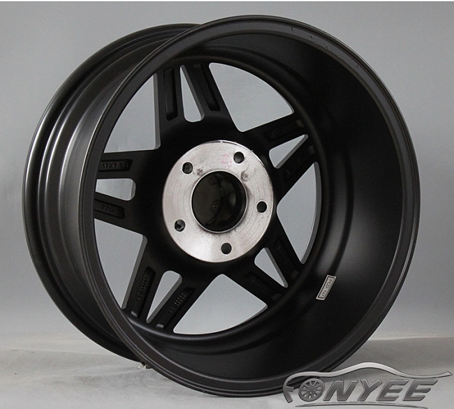 картинка Новые диски MVF-968 R17 5X127 ET10 J7,5 черный мат + серебро магазин  StreetTuning 