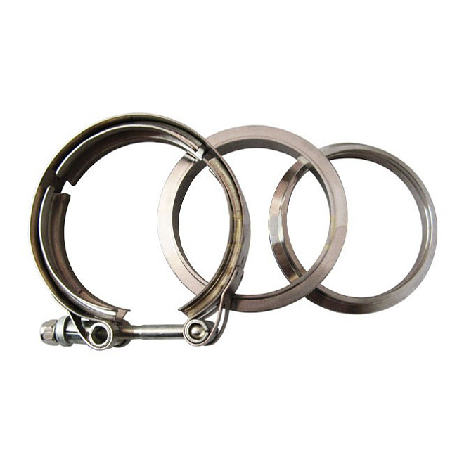 картинка Хомут V-Band  2.75 дюйма, фланцы 70 мм магазин  StreetTuning 