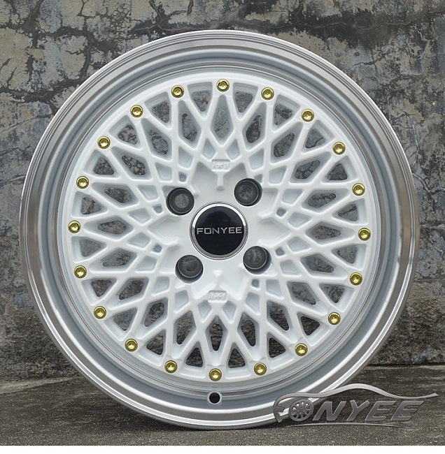 картинка Новые диски Fonyee 497 R15 4x100 ET28 J7,5 серебро + белый магазин  StreetTuning 