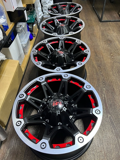 картинка Новые диски TUFF AT R16 J8 et(-12) 6x139,7, ЦО 108.1 магазин  StreetTuning 