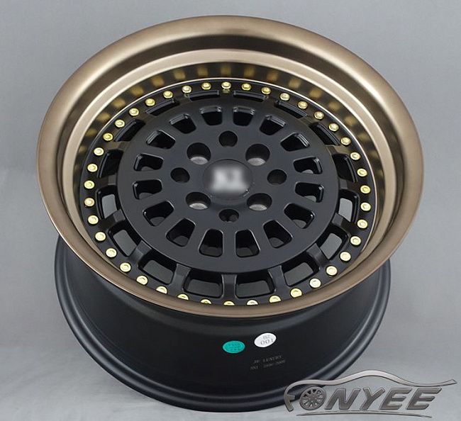 картинка Новые диски ESM 015 R16 4x100-114,3 ET21 J8 бронза + черный мат магазин  StreetTuning 