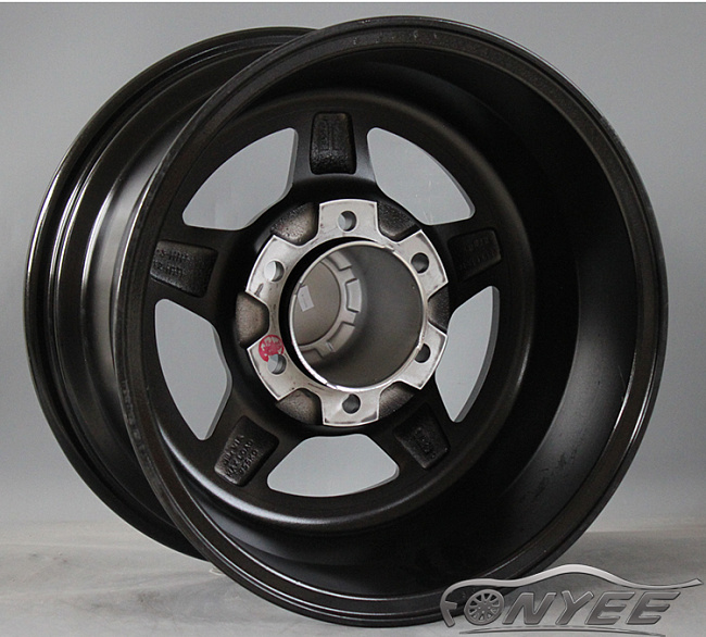 картинка Новые диски MVF-955 R16 6X114,3 ET-10 J8 серебро + черные болтики магазин  StreetTuning 