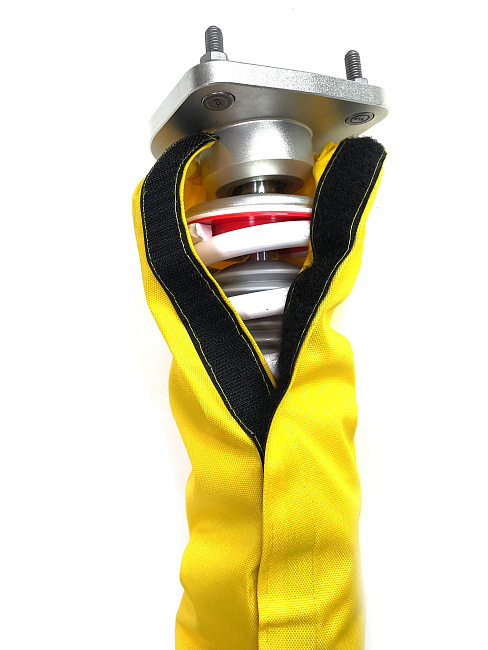 картинка Чехлы для (стоек, койловеров) Full tup Coilover Strettuning желтые магазин  StreetTuning 