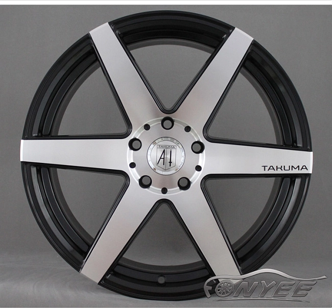 картинка Новые диски Takuma R18 5х114,3 ET37 J8 серебро + черный магазин  StreetTuning 