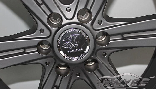 картинка Новые диски TAKUMA R18 6X139,7 ET35 J8,5 черный + серебро магазин  StreetTuning 