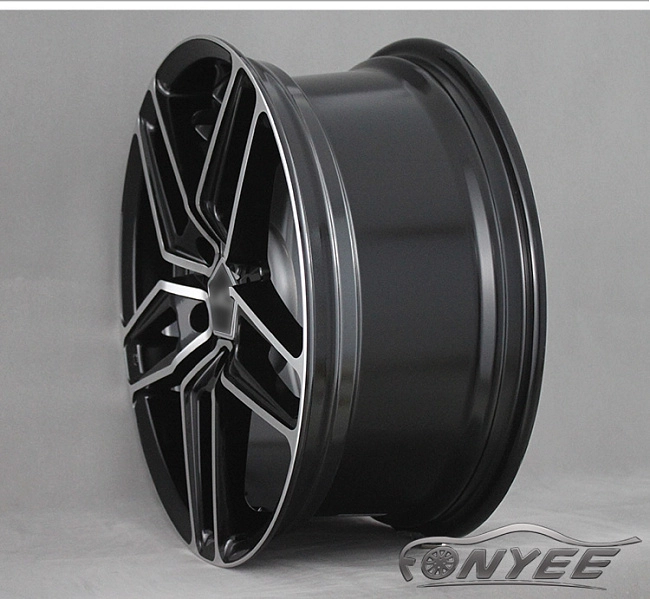 картинка Новые диски AC Schnitzer Type VIII R18 5X114,3 ET45 J8 черный + серебро магазин  StreetTuning 