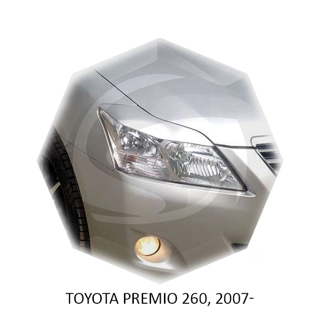 картинка Реснички на фары для  TOYOTA PREMIO 260 2007-2016г магазин  StreetTuning 