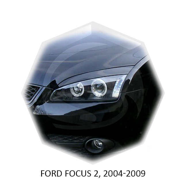 картинка Реснички на фары для  FORD FOCUS 2 2004-2009г магазин  StreetTuning 
