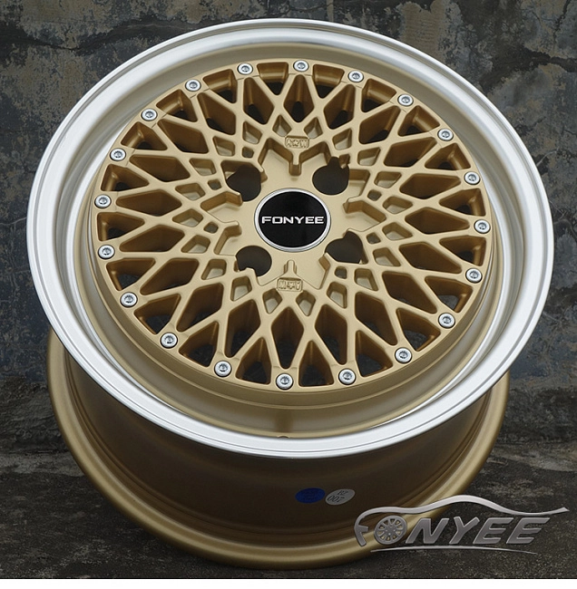 картинка Новые диски Fonyee 497 R15 4x100 ET35 J7,5 серебро + золото магазин  StreetTuning 