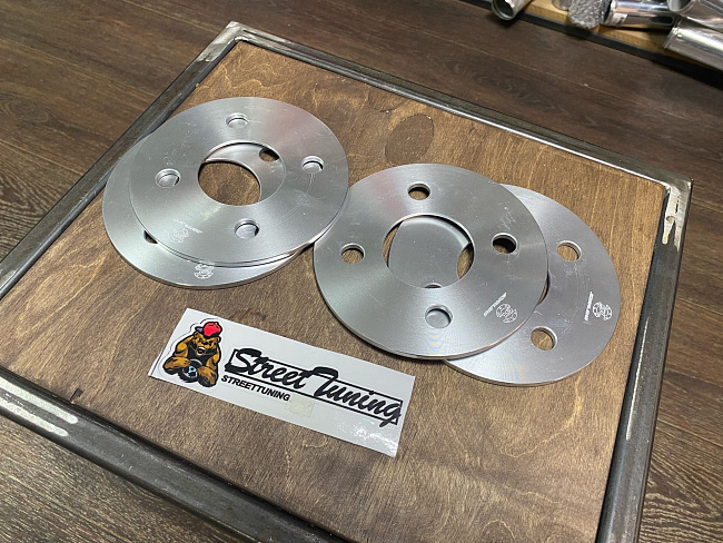 картинка Проставка Starleks 5 мм 4x98  цо 58.6 Silver магазин  StreetTuning 