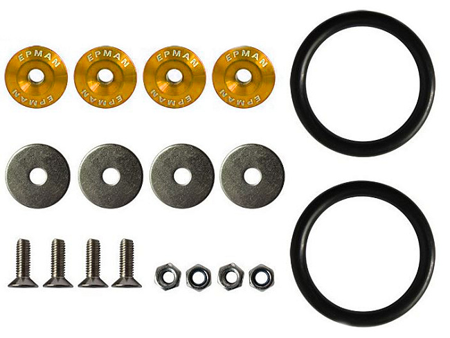 картинка Фиксатор-подтяжка обвесов Epman , цвет золотой магазин  StreetTuning 