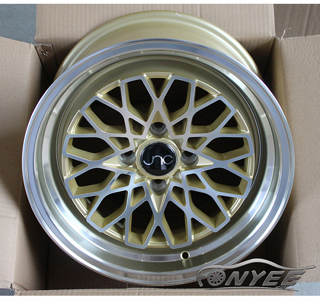 картинка Новые диски Avid.1 895 R15 4x100 ET25 J8 золото + серебро магазин  StreetTuning 