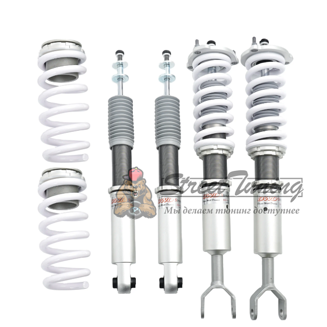 картинка Винтовая подвеска койловеры DWD Street series для Mercedes-Benz E-Class 3rd Gen 02-09 магазин  StreetTuning 