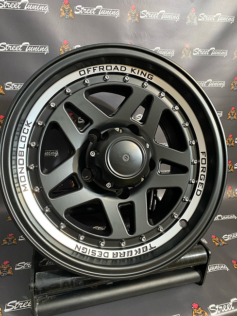 картинка Новые диски Off-road Tokura Design R16 J8.5 ET(-20) 5x139.7 Black магазин  StreetTuning 