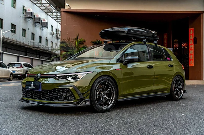 картинка Канарды на передний бампер для Volkswagen GTI MK8 и R-line магазин  StreetTuning 