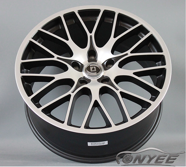 картинка Новые диски DIEWE WHEELS Fina Felgen R18 5X112 ET45 J8 черный мат + серебро магазин  StreetTuning 