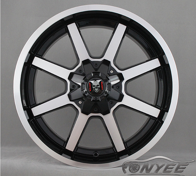 картинка Новые диски XTREME MUDDER B163 R20 5X139,7 ET5 J9 серебро + черный мат магазин  StreetTuning 