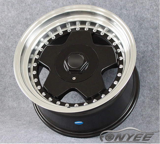 картинка Новые диски Borbet A R16 4х100/5x100 ET30 J9 черный + полированная полка магазин  StreetTuning 