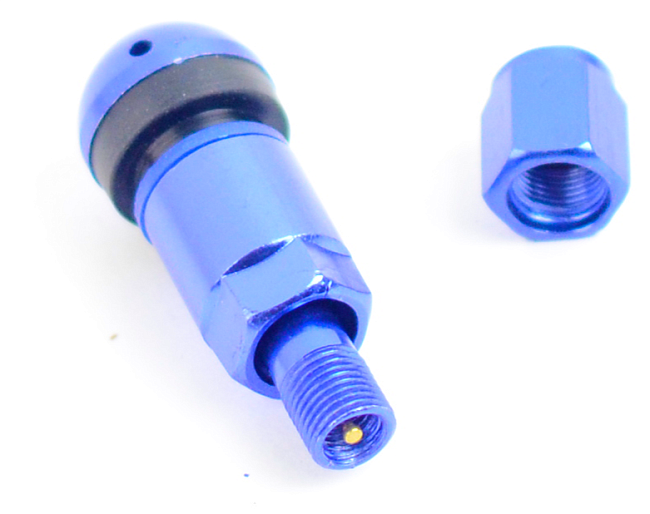 картинка Спортивные ниппели "Michelin" для бескамерных шин, синие магазин  StreetTuning 