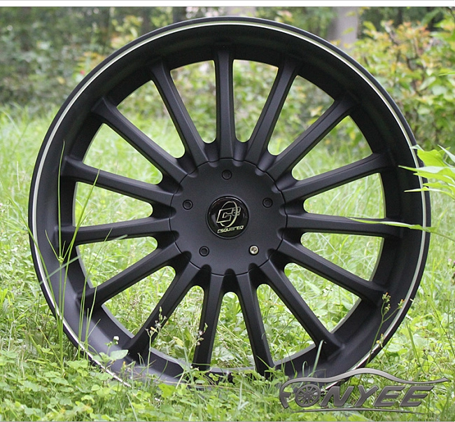 картинка Новые диски C Square C R20 5X108/5X114,3 ET40 J8,5 черный мат магазин  StreetTuning 